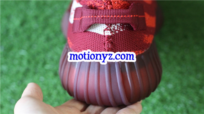 Adidas Yeezy Boost 350 V2 Teach Red Custom